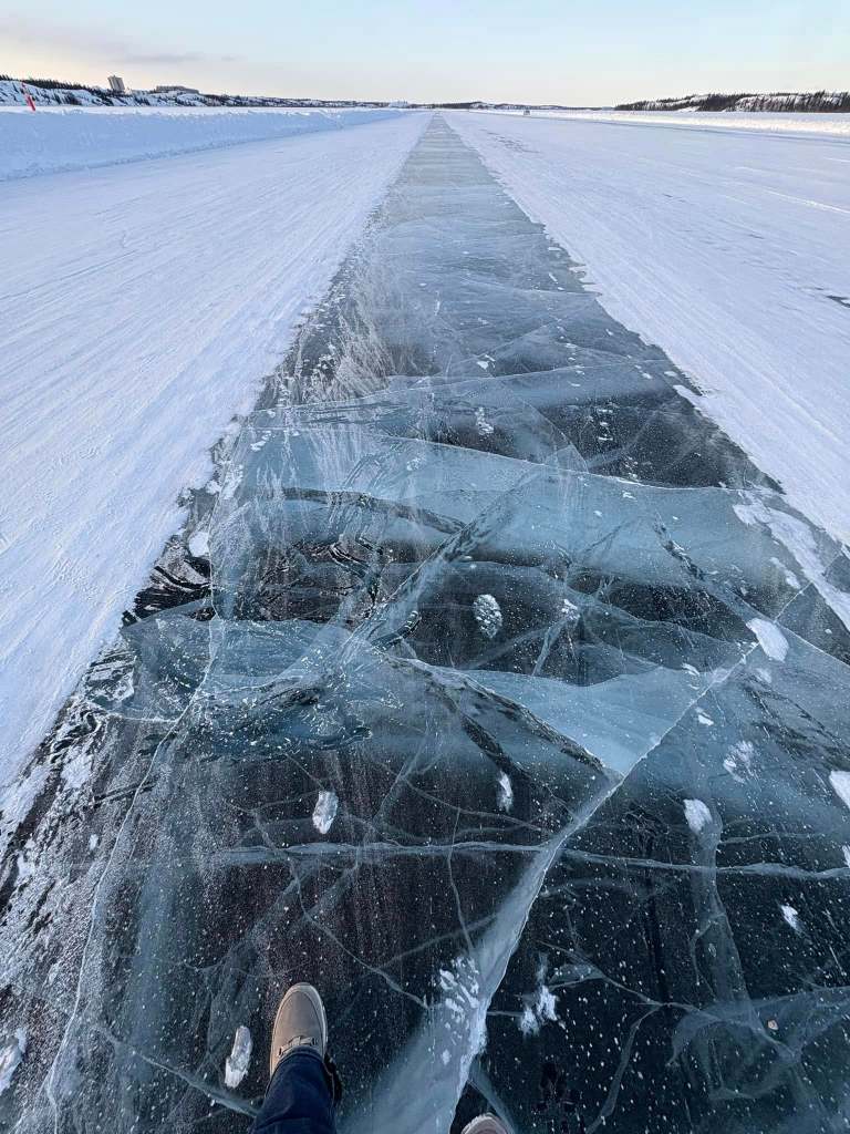 Photo of Canada's ice roads